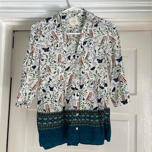 Maeve petite owl top